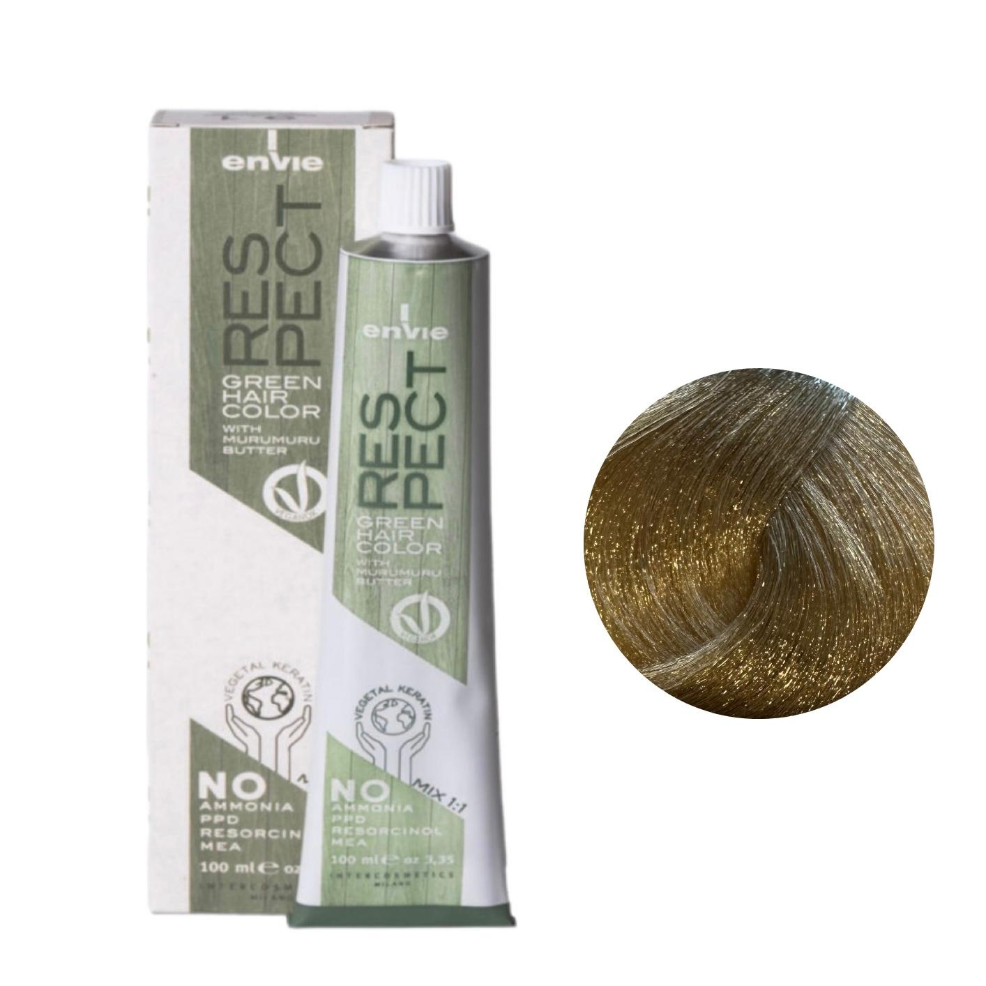 Envie Tinta in Crema Senza Ammoniaca Respect Green 100ml 10 Biondo Extra Chiaro