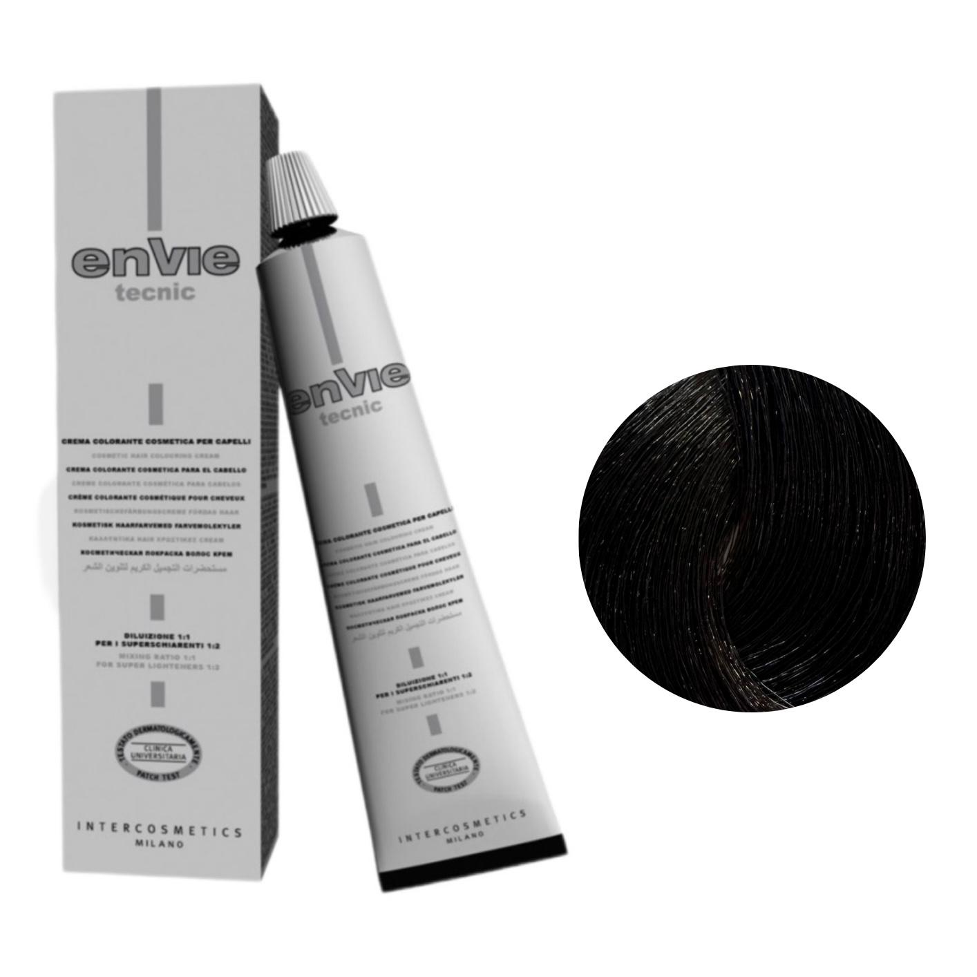 Colore Capelli Professionale Con Ammoniaca Envie 100ml N. 3.0 Castano Scuro
