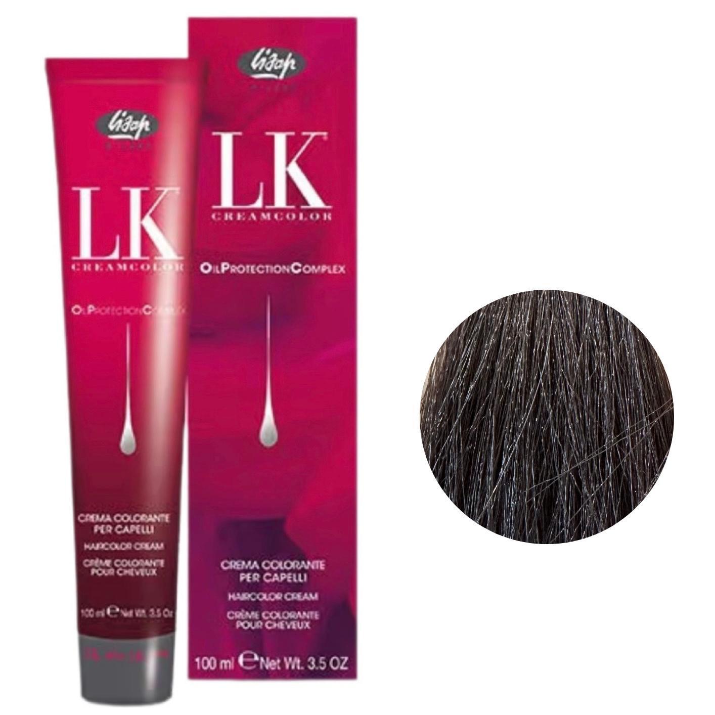Colore Capelli Professionale Lisap N. 4/0 Castano 100ml