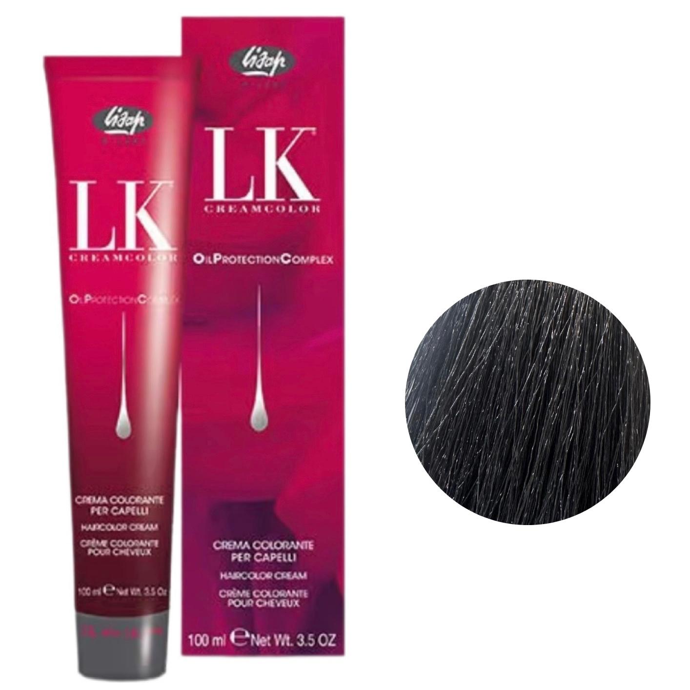 Colore Capelli Professionale Lisap N. 44/00 Castano Profondo 100ml