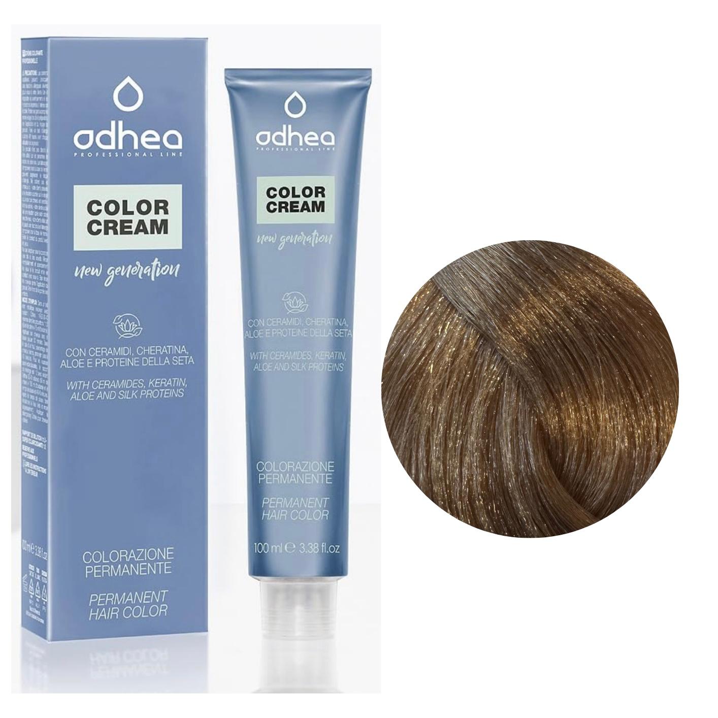 Odhea Color Cream con Ammoniaca Colorazione Permanente N. 8.3 Biondo Chiaro Dorato 100ml