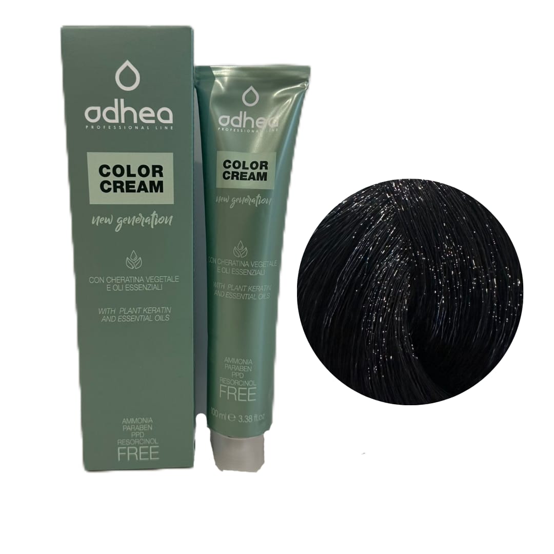 Odhea Color Cream Senza Ammoniaca Colorazione Permanente N. 1 Nero 100ml