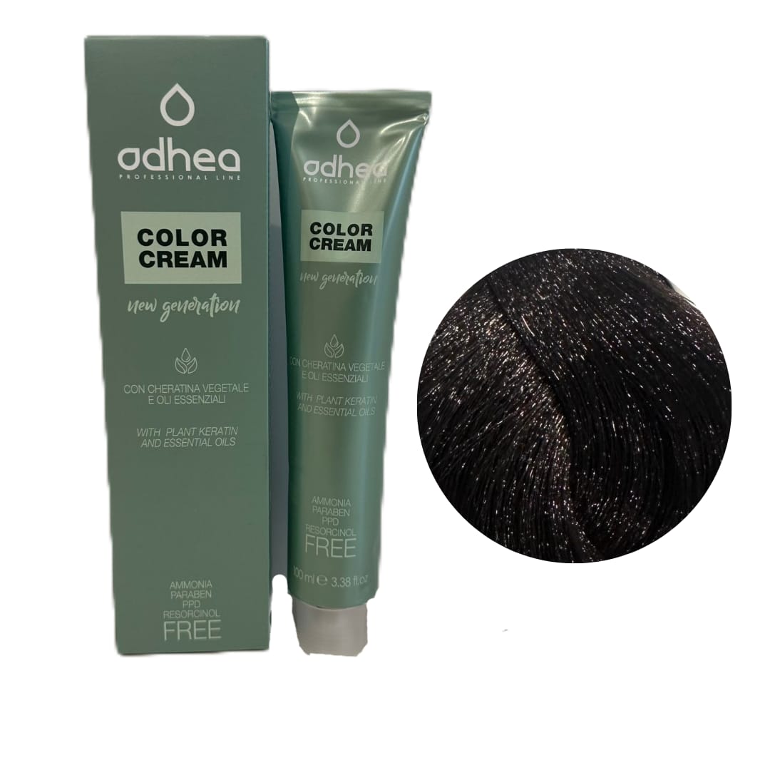 Odhea Color Cream Senza Ammoniaca Colorazione Permanente N. 3 Castano Scuro 100ml