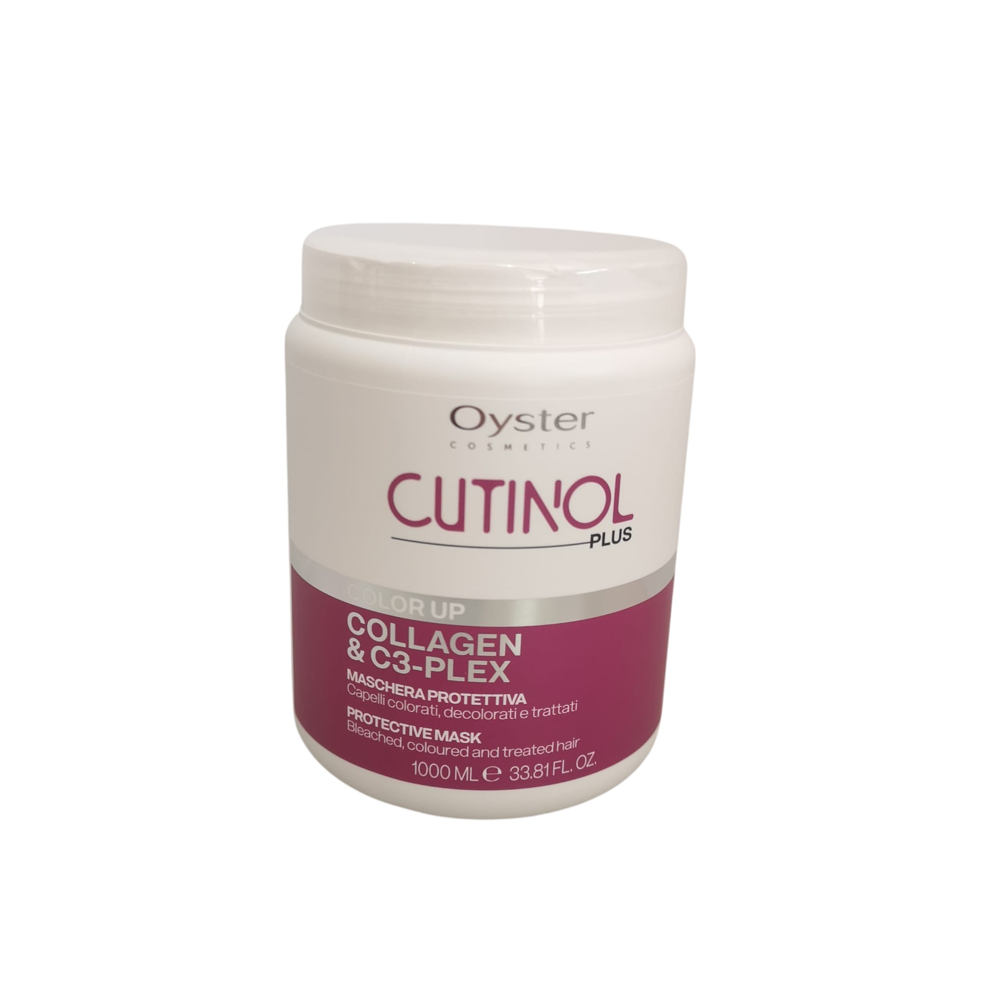 Maschera Capelli per Capelli Colorati Oyster Cutinoil Plus Color Up 1kg