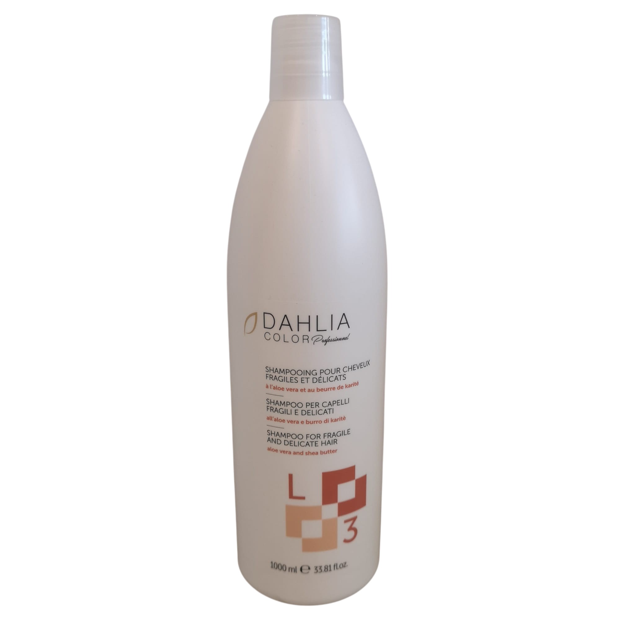 Shampoo Per Capelli Delicati e Fragili con Aloe e Burro di Karitè Dahlia Oyster Cosmetics 1l