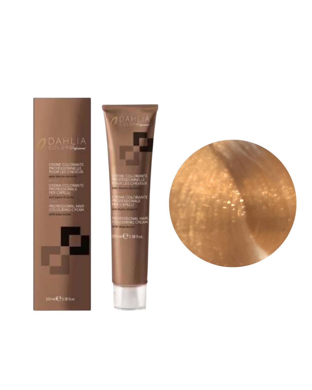Tintura colore Con Ammoniaca N. 10/3 Biondo Platino Dorato Dahlia Oyster Cosmetics 100ml