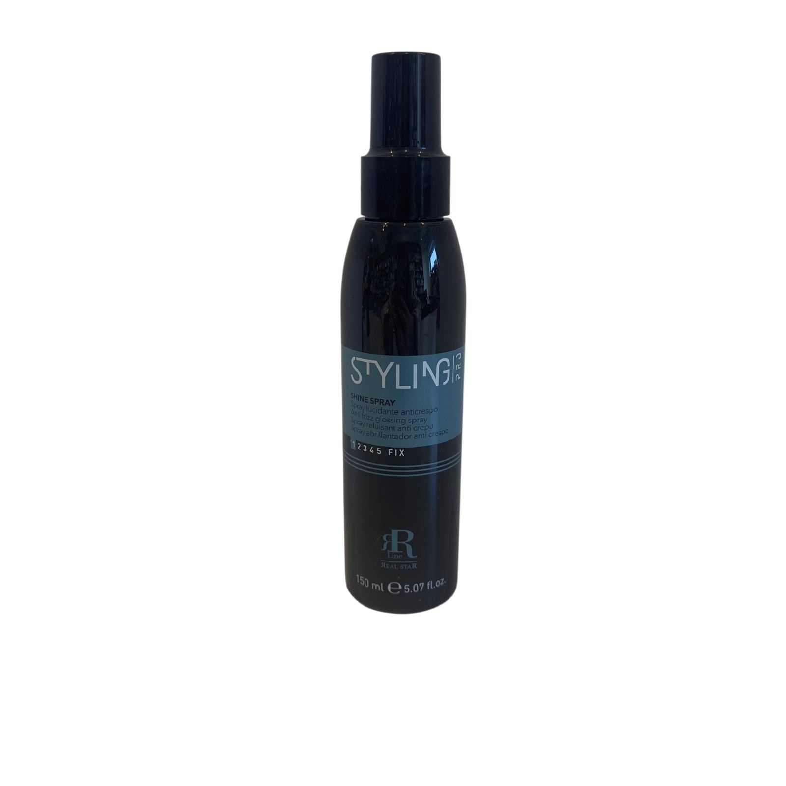 Spray Lucidante Anticrespo Per Capelli Shine Spray RR line 150ml