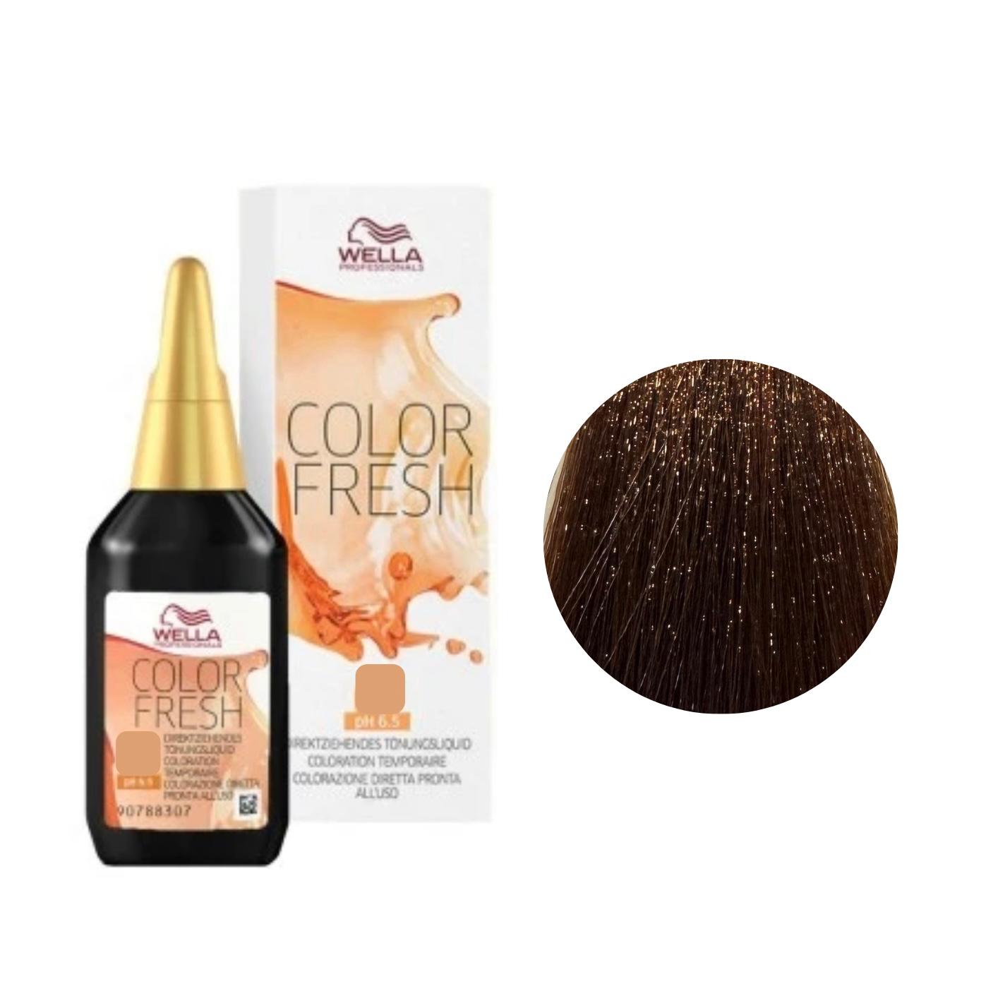 Riflessante Capelli N. 6/34 Biondo Scuro Oro Ramato Color Fresh Wella Professionals 75ml