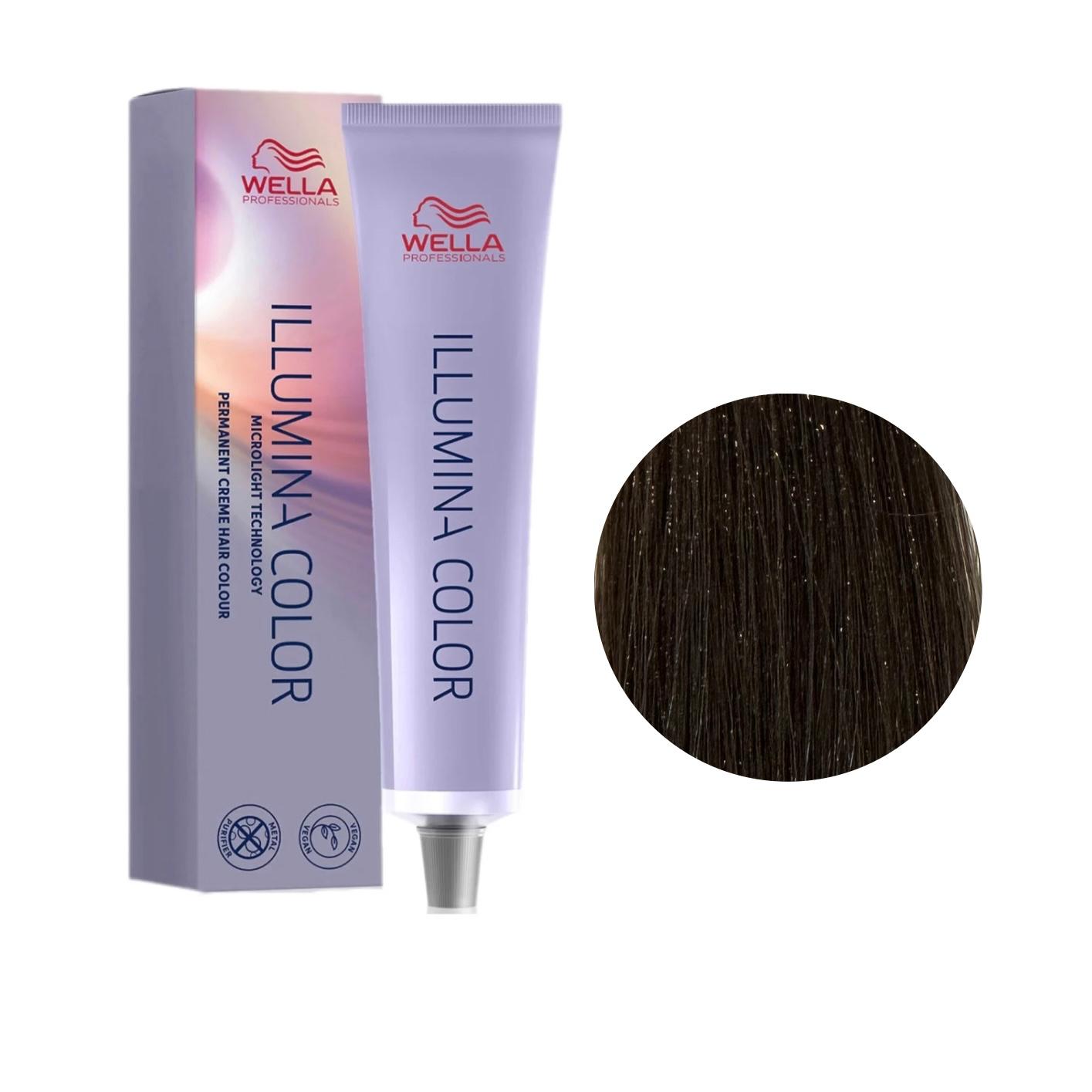 Colore Capelli N. 5/02 Castano Chiaro Naturale Matt Illumina Color Wella Professionals 60ml