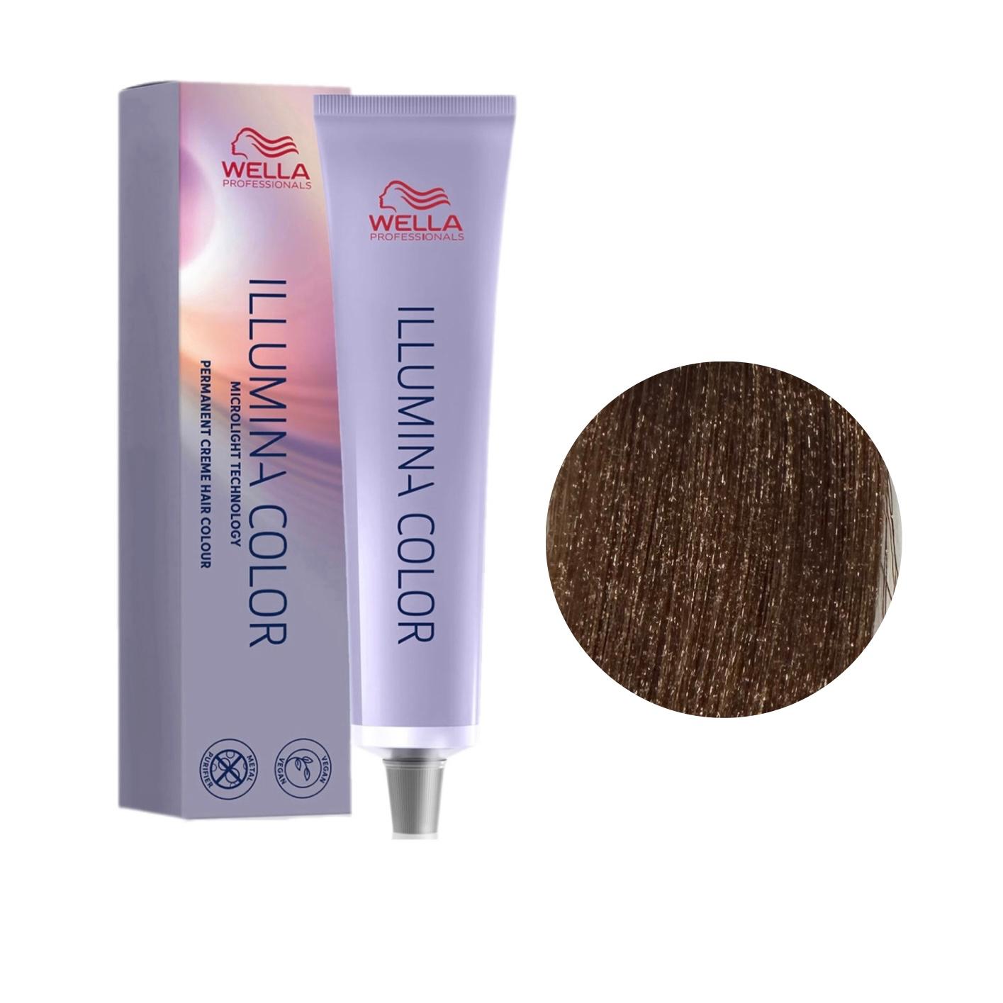 Colore Capelli N. 7/7 Biondo Medio Sabbia Illumina Color Wella Professionals 60ml