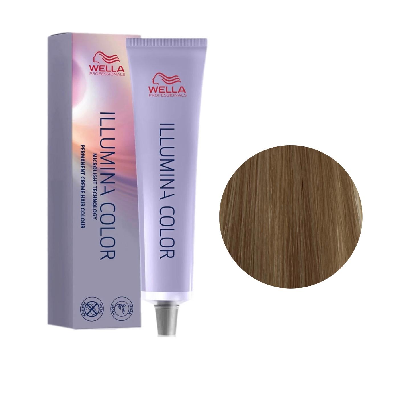 Colore Capelli N. 8/ Biondo Chiaro Illumina Color Wella Professionals 60ml