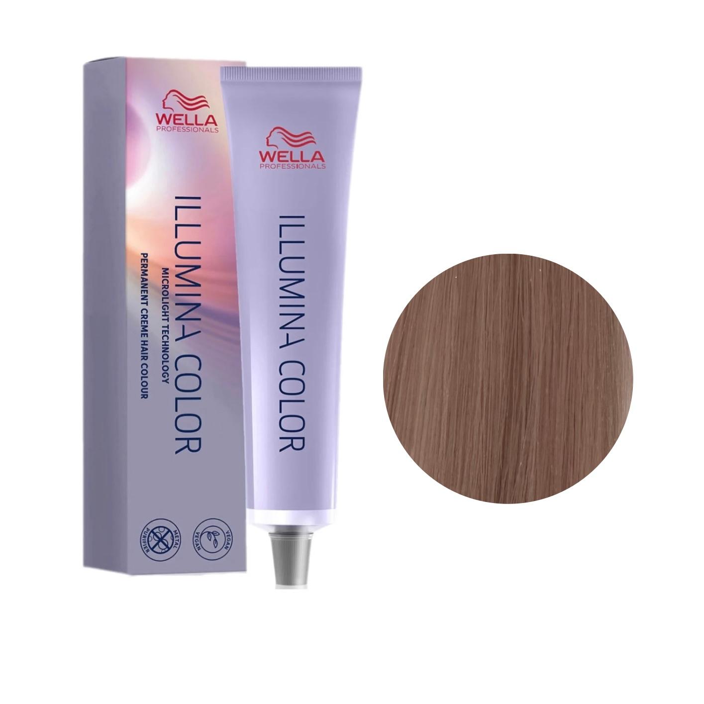 Colore Capelli N. 9/59 Biondo Chiarissimo Mogano Cendrè Illumina Color Wella Professionals 60ml